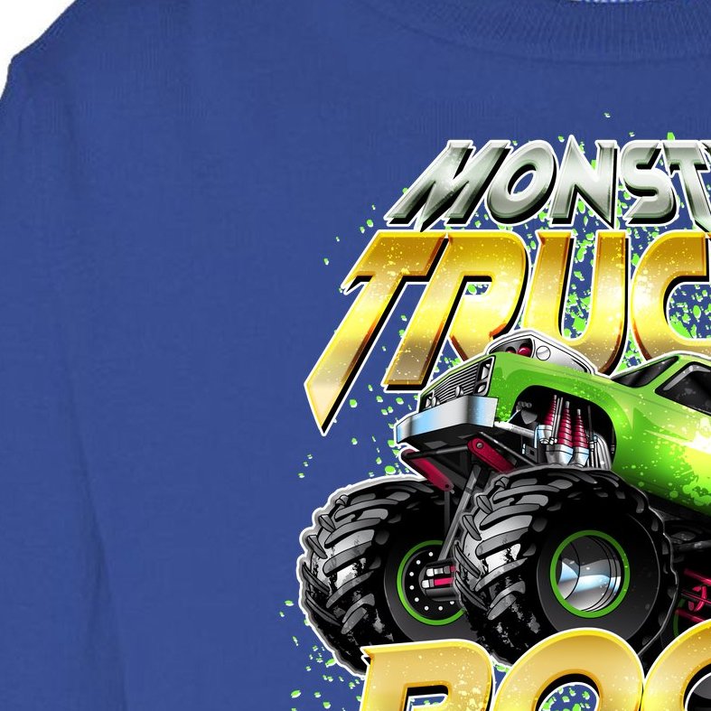 Monster Trucks Rock Toddler Long Sleeve Shirt