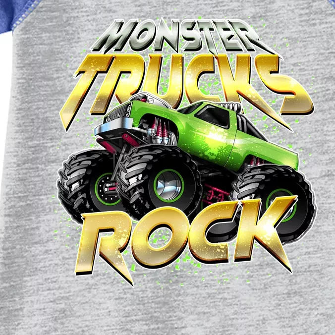 Monster Trucks Rock Infant Baby Jersey Bodysuit