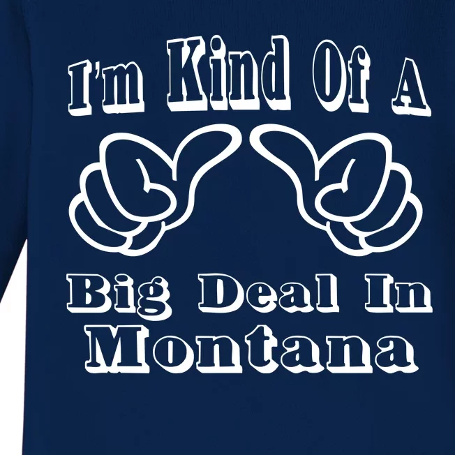 Montana Big Deal Baby Long Sleeve Bodysuit