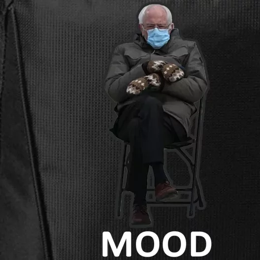 Mood Bernie Sanders Mittens Inauguration City Backpack