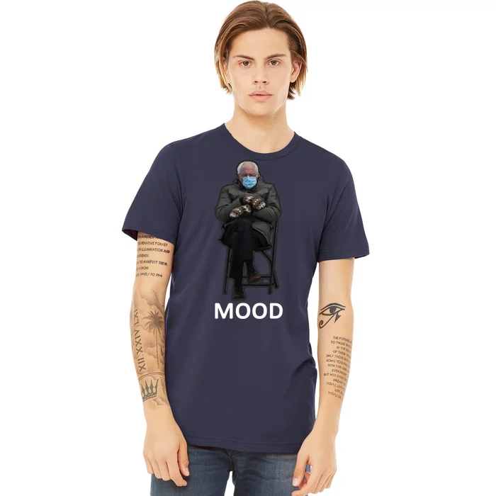 Mood Bernie Sanders Mittens Inauguration Premium T-Shirt