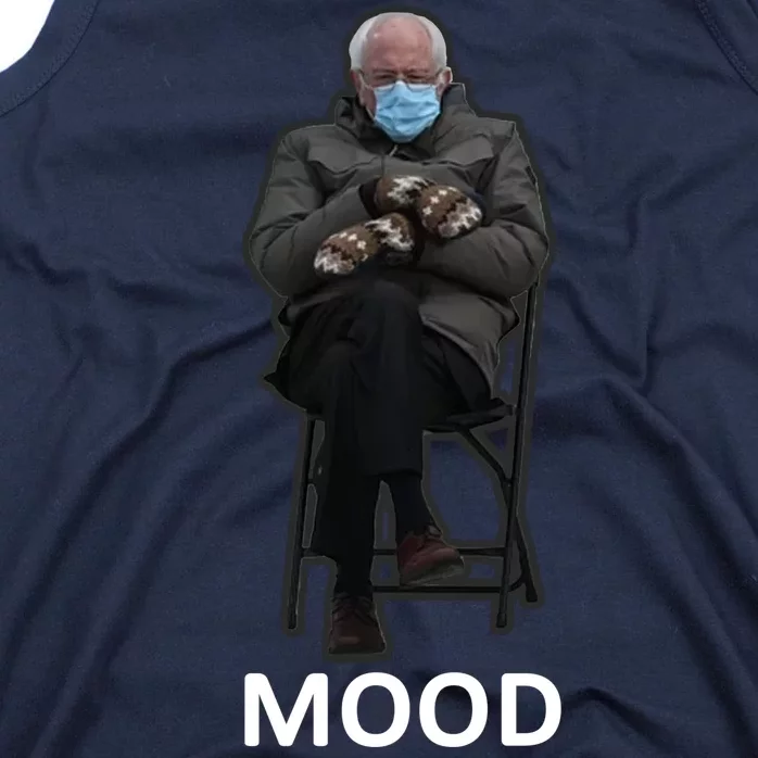 Mood Bernie Sanders Mittens Inauguration Tank Top