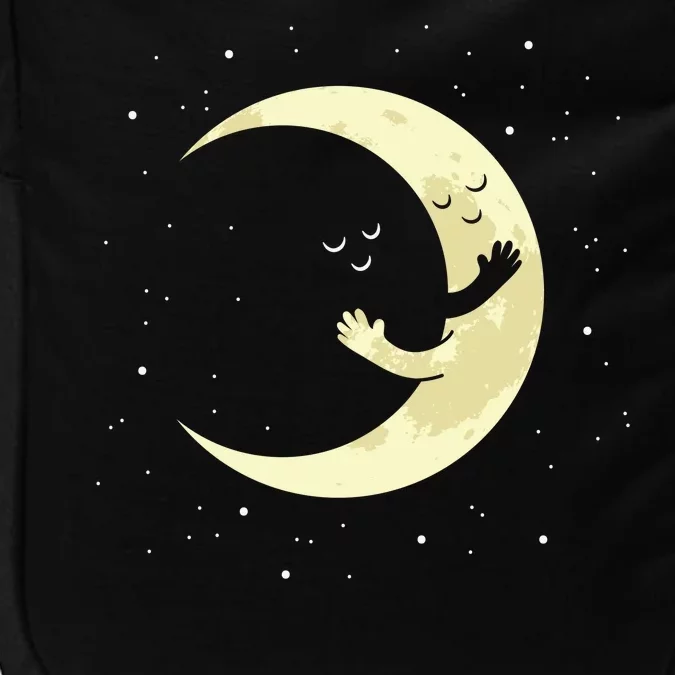 Moon Hug Sky Filled With Stars Impact Tech Backpack