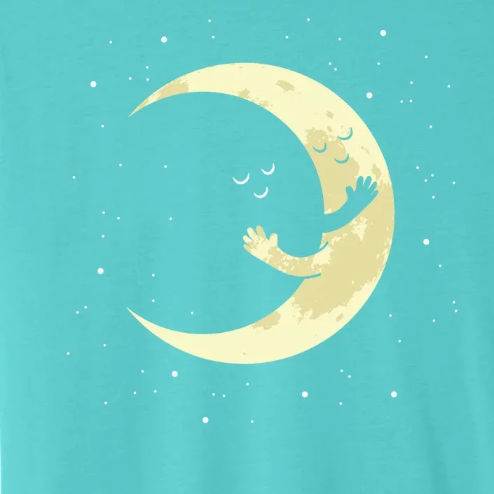 Moon Hug Sky Filled With Stars ChromaSoft Performance T-Shirt