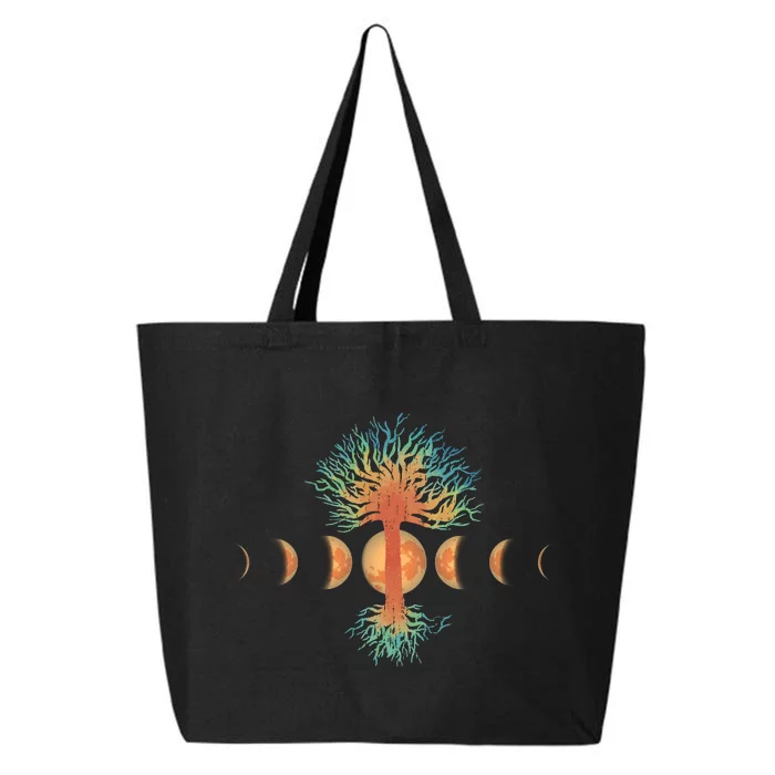 Moon Phases Tree Of Life 25L Jumbo Tote