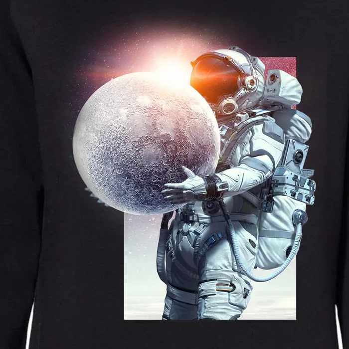 Moon Play Graphic Womens California Wash Sweatshirt