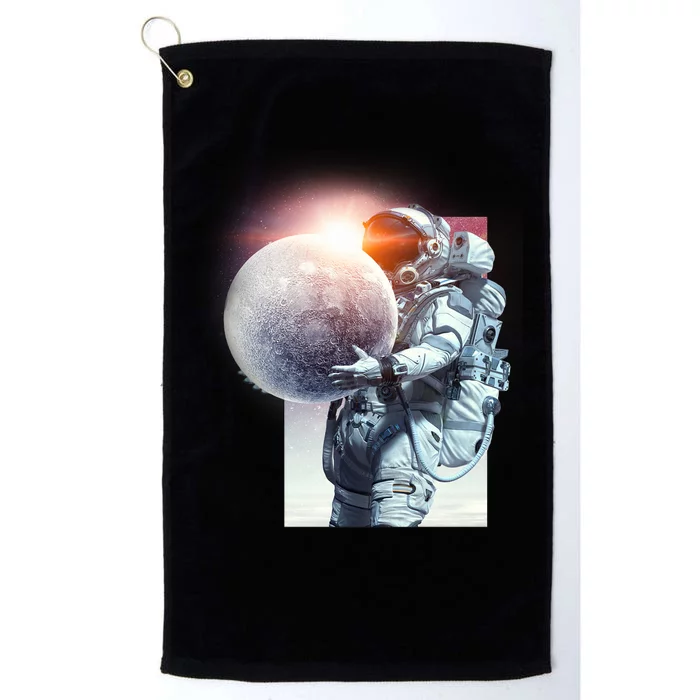 Moon Play Graphic Platinum Collection Golf Towel