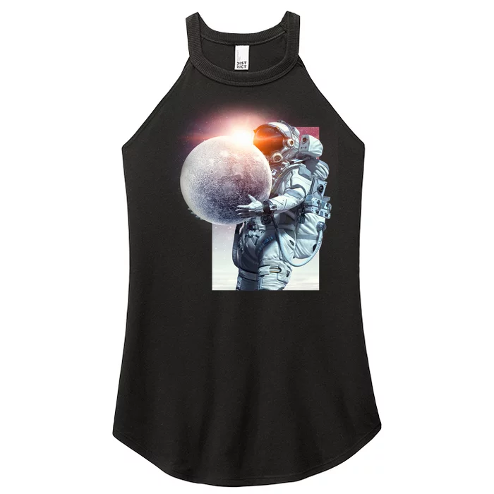 Moon Play Graphic Women’s Perfect Tri Rocker Tank