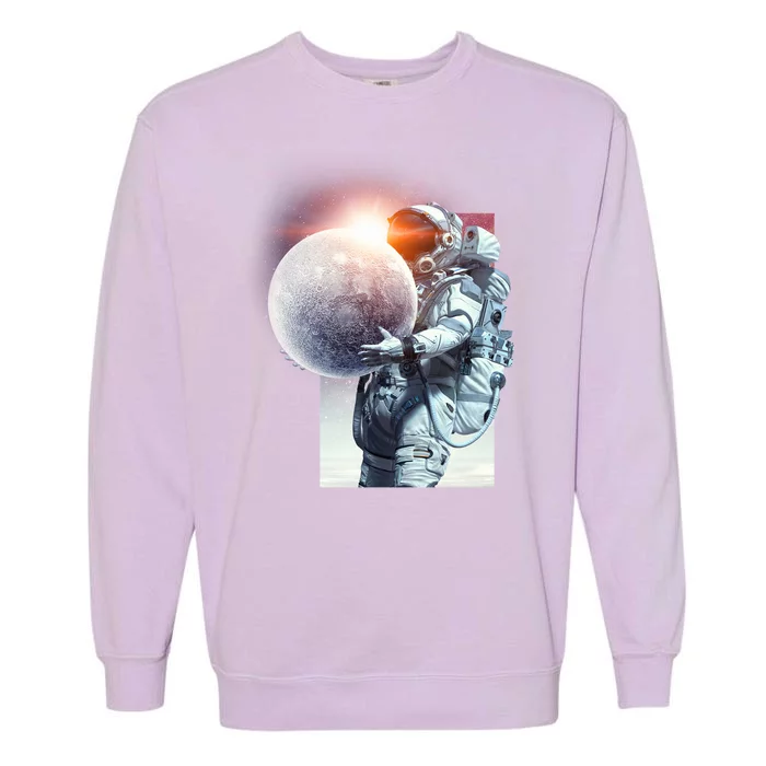 Moon Play Graphic Garment-Dyed Sweatshirt