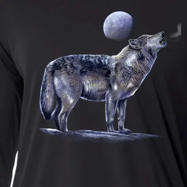 Moon Wolf Cooling Performance Long Sleeve Crew