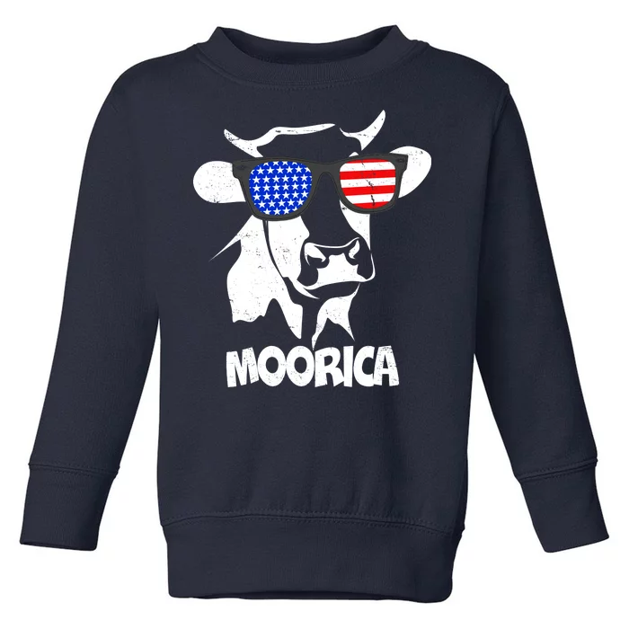 Moorica Cow Toddler Sweatshirt