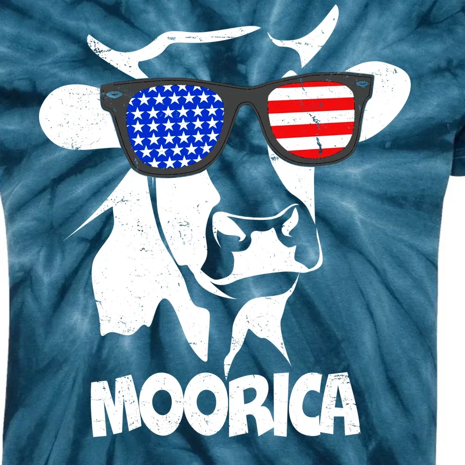 Moorica Cow Kids Tie-Dye T-Shirt