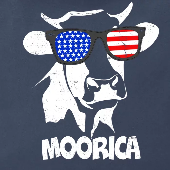 Moorica Cow Zip Tote Bag