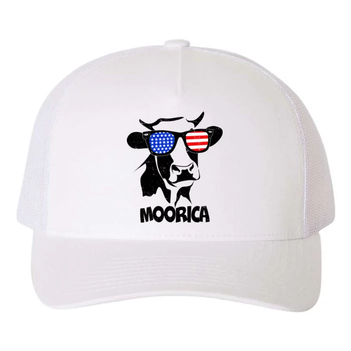 Moorica Cow Yupoong Adult 5-Panel Trucker Hat