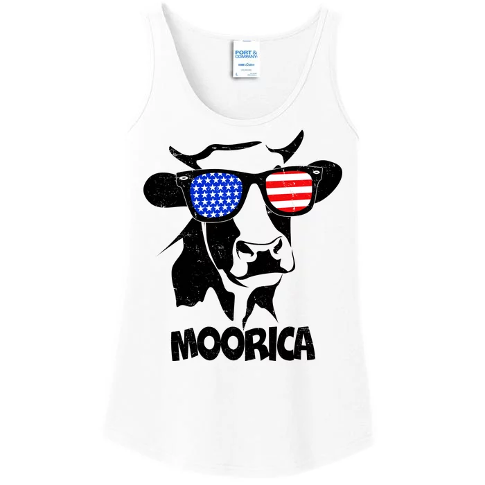 Moorica Cow Ladies Essential Tank