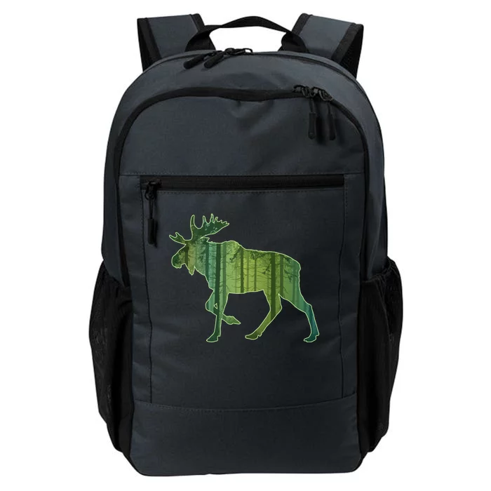 Moose Forest Silhouette Daily Commute Backpack