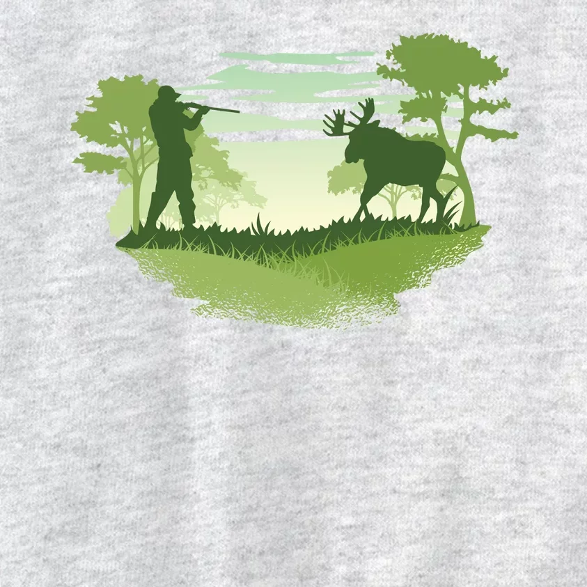 Moose Hunting Kids Sweatshirt