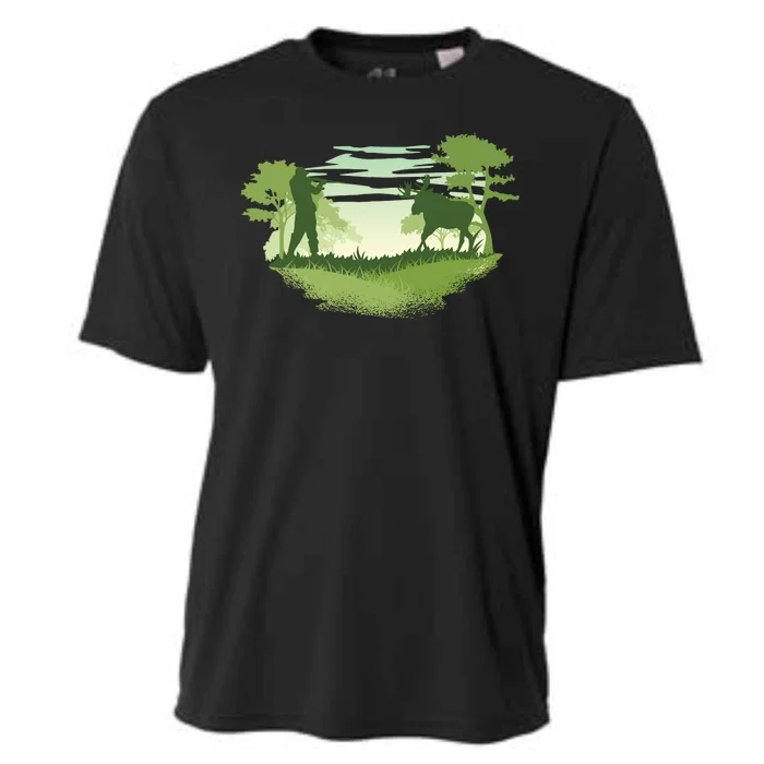 Moose Hunting Cooling Performance Crew T-Shirt