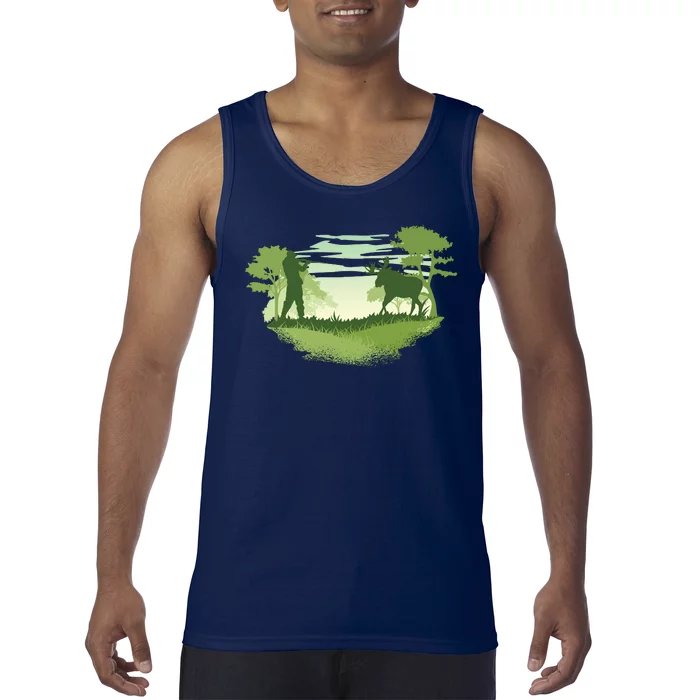 Moose Hunting Tank Top