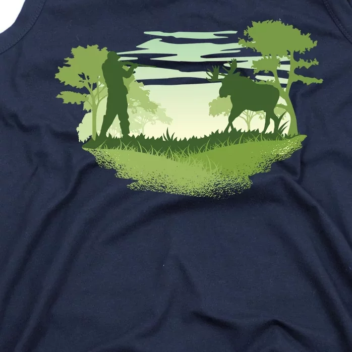 Moose Hunting Tank Top