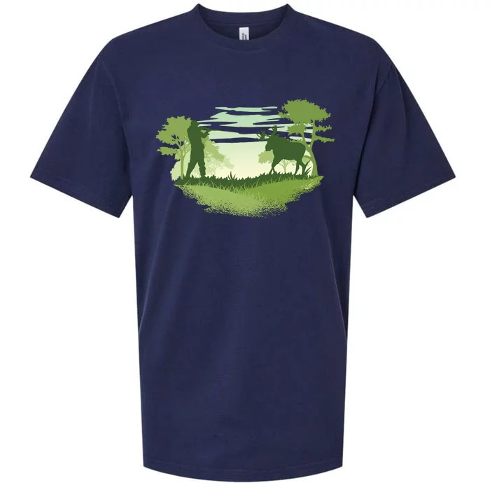 Moose Hunting Sueded Cloud Jersey T-Shirt