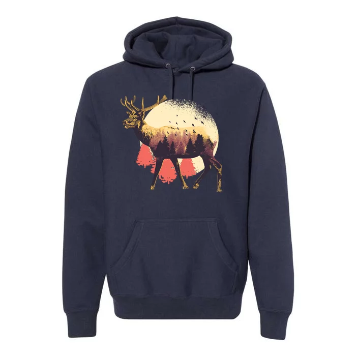 Moose Nature Premium Hoodie