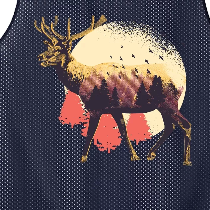 Moose Nature Mesh Reversible Basketball Jersey Tank