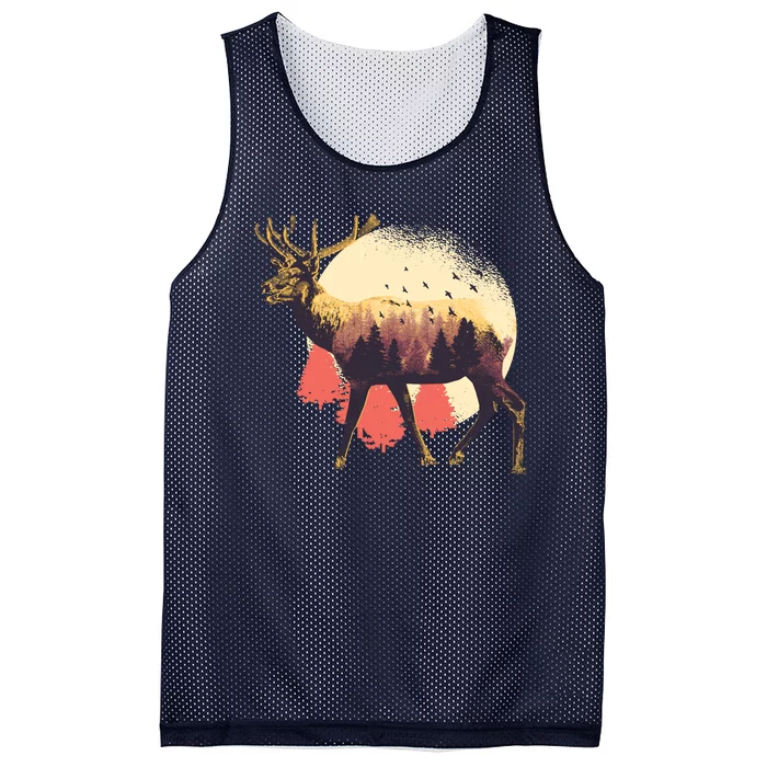 Moose Nature Mesh Reversible Basketball Jersey Tank