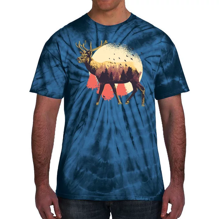 Moose Nature Tie-Dye T-Shirt