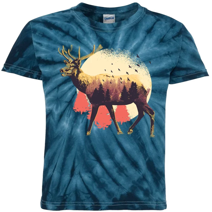 Moose Nature Kids Tie-Dye T-Shirt