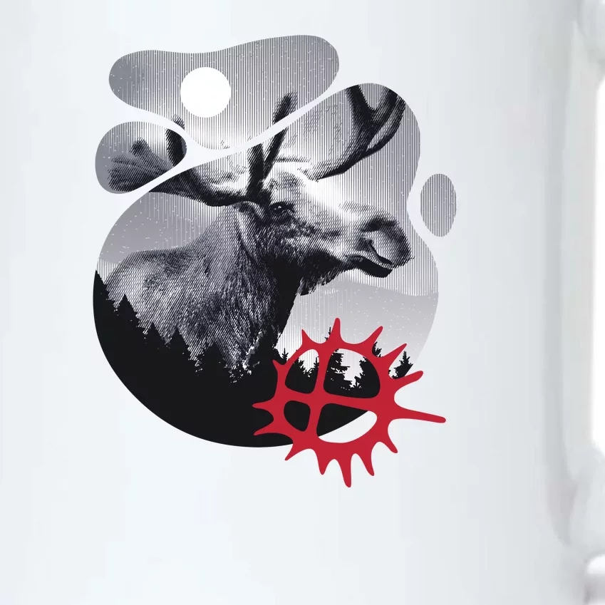 Moose Nature Sami Sun Black Color Changing Mug