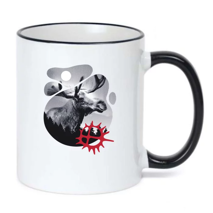 Moose Nature Sami Sun Black Color Changing Mug