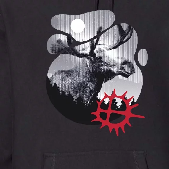 Moose Nature Sami Sun Premium Hoodie