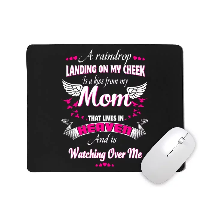 Memorial Of Parents In Heaven For Daughter Son Loss Mom Cool Gift Mousepad