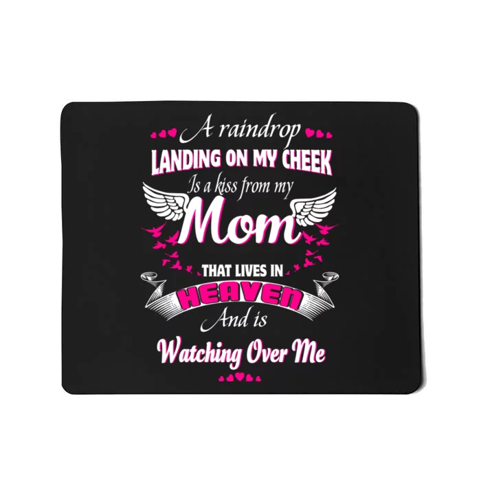 Memorial Of Parents In Heaven For Daughter Son Loss Mom Cool Gift Mousepad