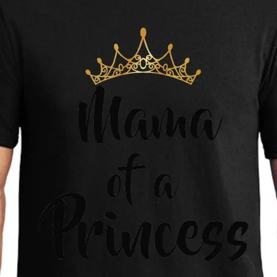 Mama Of Princess Gift Mother's Day Matching Pajama Set