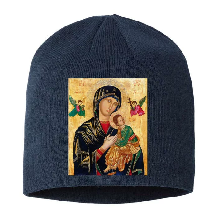 Mother Of Perpetual Help 8 1/2in Sustainable Knit Beanie