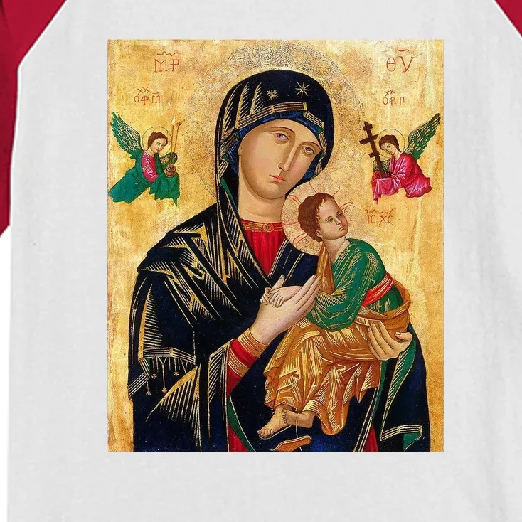 Mother Of Perpetual Help Kids Colorblock Raglan Jersey