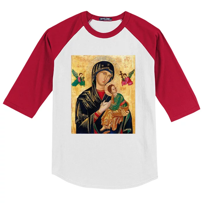 Mother Of Perpetual Help Kids Colorblock Raglan Jersey