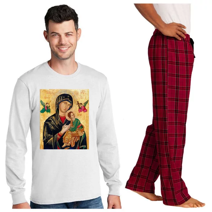 Mother Of Perpetual Help Long Sleeve Pajama Set