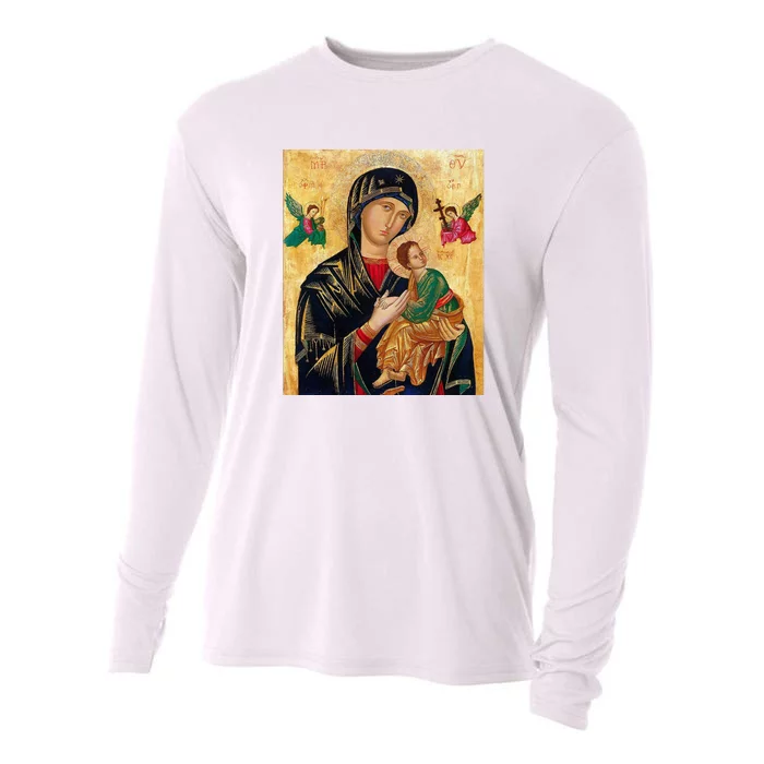 Mother Of Perpetual Help Cooling Performance Long Sleeve Crew