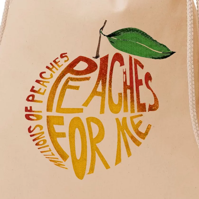 Millions Of Peaches Drawstring Bag