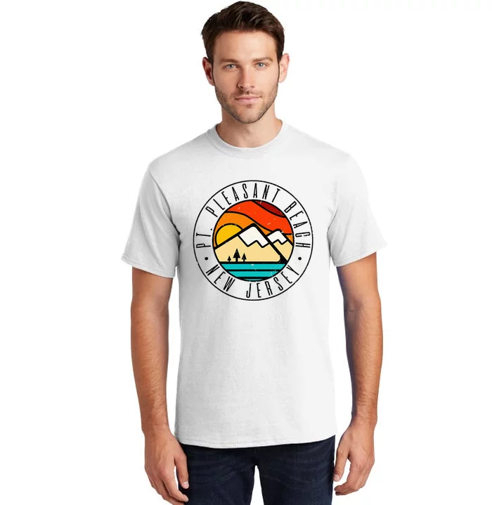 Minimalist Outdoors Pt. Pleasant Beach Point New Jersey Nj Tall T-Shirt