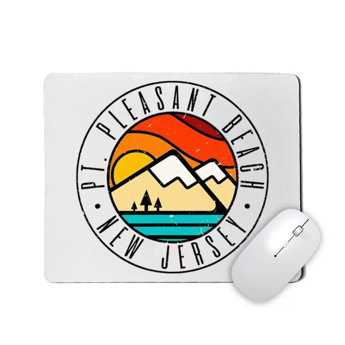 Minimalist Outdoors Pt. Pleasant Beach Point New Jersey Nj Mousepad