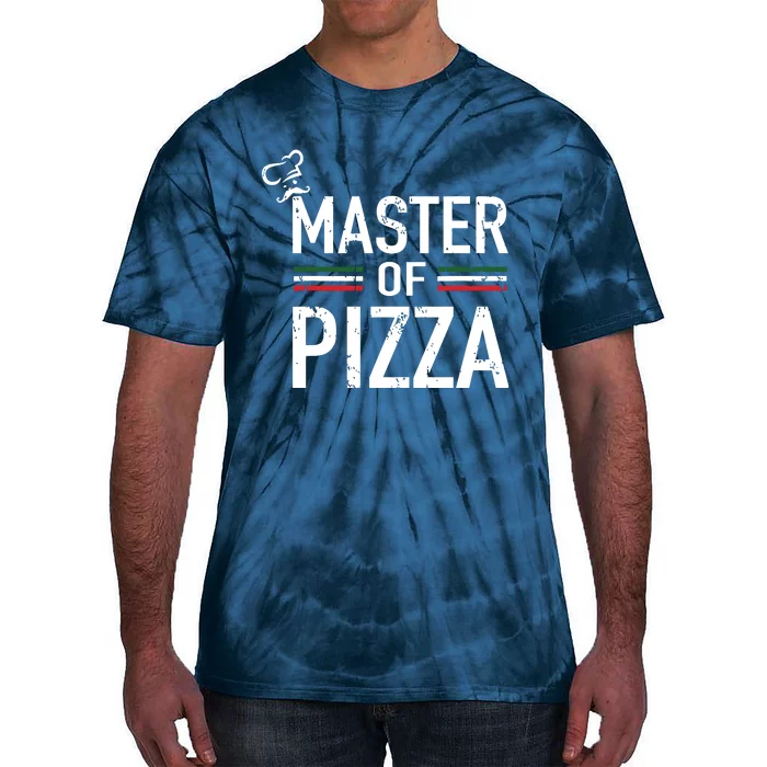 Master Of Pizza Italy Pizza Master Pizza Cooking Chef Tie-Dye T-Shirt