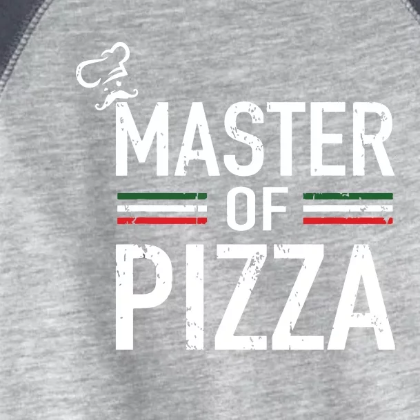 Master Of Pizza Italy Pizza Master Pizza Cooking Chef Toddler Fine Jersey T-Shirt