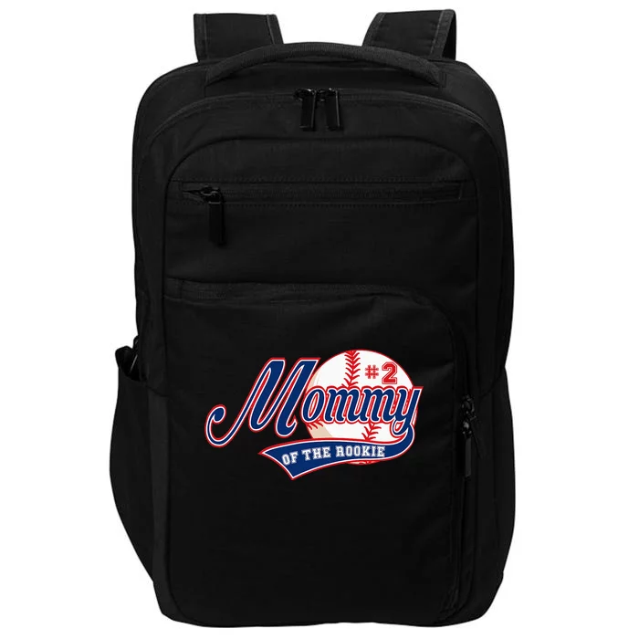 Mommy of Rookie 2nd Birthday Baseball Party Impact Tech Backpack