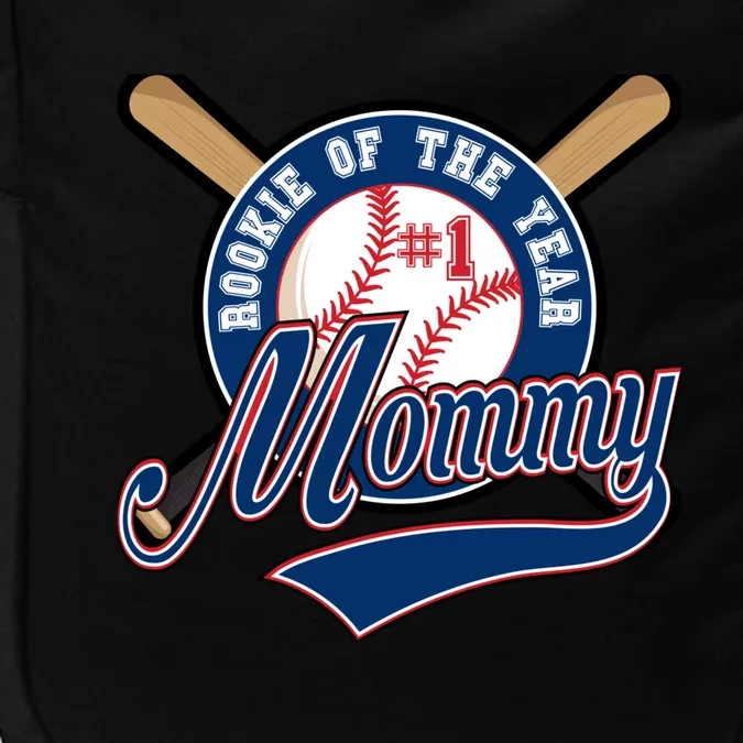 Mommy of Rookie 1st Birthday Baseball Theme Matching Party Impact Tech Backpack