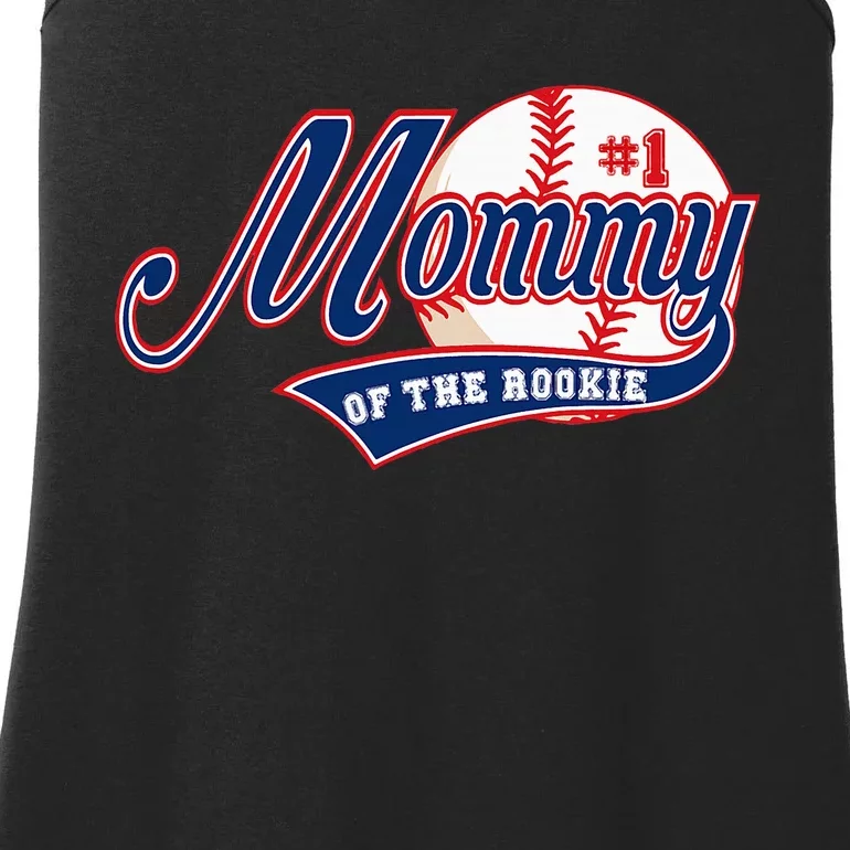 Mommy Of Rookie 1st Birthday Baseball Theme Matching Party Ladies Essential Tank