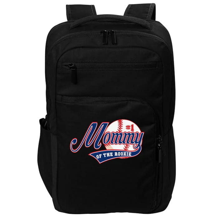 Mommy Of Rookie 1st Birthday Baseball Theme Matching Party Impact Tech Backpack